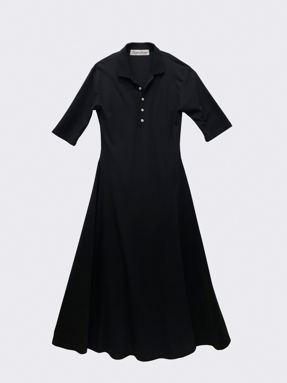 [-20%]Supima cotton maxi dress_black