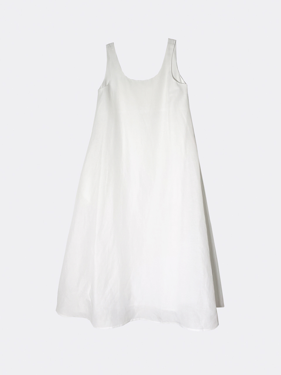 [-30%]Linen maxi dress_white